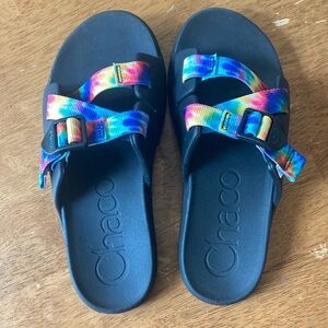 Chaco Multicolor Slide Sandals